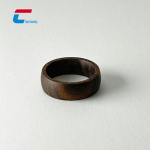 13,56 MHz NTAG216 NFC anillo de pago logotipo personalizado anillo NFC inteligente para <span class=keywords><strong>Tesla</strong></span> MIFARE Desfire ev3 chip madera NFC anillo inteligente - Product Image 3