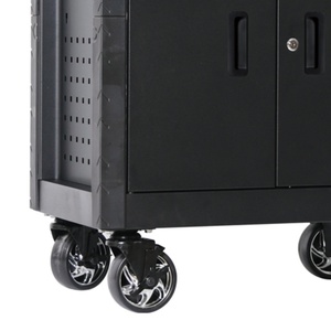 <span class=keywords><strong>Chariot</strong></span> d'atelier professionnel avec <span class=keywords><strong>porte</strong></span> latérale et rangement, 3 tiroirs, organisation optimisée, acier thermolaqué, solution personnalisée OBM/OEM <span class=keywords><strong>pour</strong></span> atelier - Product Image 6