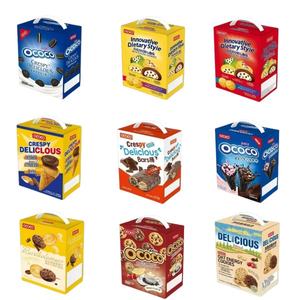 Collations au chocolat et <span class=keywords><strong>cacao</strong></span> halal personnalisées Vente à chaud de pâtisseries et desserts Marque privée OEM Biscuits macaron à saveur de citron - Product Image 6