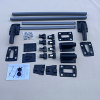 Ensemble de barres transversales de toit en aluminium - robuste pour le transport hors route, pour Nissan, kit complet de porte-bagages, accessoires 4x4