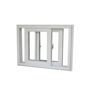 Fenêtre coulissante en PVC <span class=keywords><strong>anti</strong></span>-UV à double <span class=keywords><strong>vitrage</strong></span> pour immeubles de bureaux et projets commerciaux - Product Image 2
