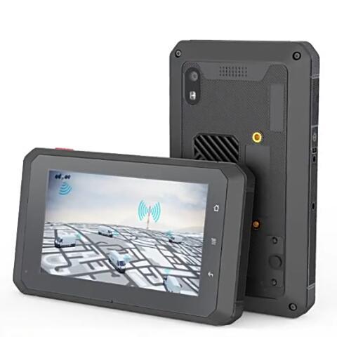5 Inch High GPS/BT/4G/WIFI Industrial Rugged Vehicle Quad-core Android Tablet PC with NFC RS232 RJ45 CANBUS for Fleet Management
