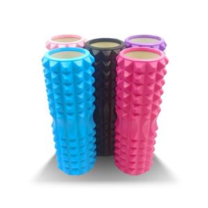 Vente en gros de rouleaux de massage Oriflow 18 pouces haute densité croissant de lune PVC/EVA écologiques pour soulager les douleurs dorsales, <span class=keywords><strong>yoga</strong></span> - Product Image 4