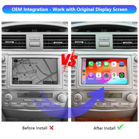 Module décodeur sans fil Apple CarPlay Android Auto pour Toyota Camry, kit d'interface pour mise à niveau de l'écran OEM 2005-2013