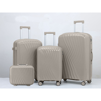Meilleur prix pour un ensemble de 3 valises de voyage PP de luxe neuves, fabriquées en Chine, pour usage professionnel