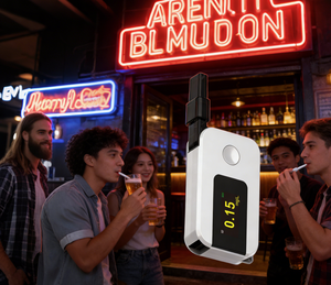 Alcootest portable AECTEC K1 - 27g ultra-léger, haute précision, écran LCD IPS, batterie 250mAh - Product Image 3