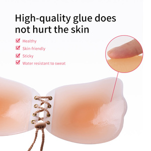 <span class=keywords><strong>Reggiseno</strong></span> Invisibile Push-up in Silicone con Chiusura Frontale <span class=keywords><strong>Senza</strong></span> <span class=keywords><strong>Spalline</strong></span> - Product Image 2