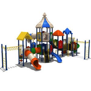 Équipement de parc d'attractions professionnel Équipement de terrain de jeu extérieur pour enfants <span class=keywords><strong>Jeux</strong></span> de terrain de jeu extérieur pour bébés en plastique pour enfants - Product Image 1