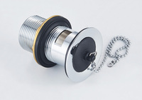G1-1/4 "Bad Bad zubehör Pull-Lift Gefäß Waschbecken Plug Drain Basin Abfall mit Überlauf loch