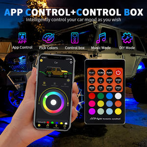 Yosovlamp – lumière de châssis RGB pour voiture, lumière d'ambiance colorée avec application de télécommande - Product Image 3