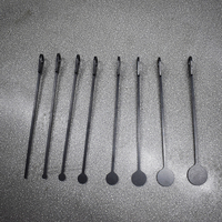 Kit de support de cible en acier AR500 haute visibilité, épaisseur 1/4 pouce, 6 cibles rotatives LIETU LT-A085 pour le tir