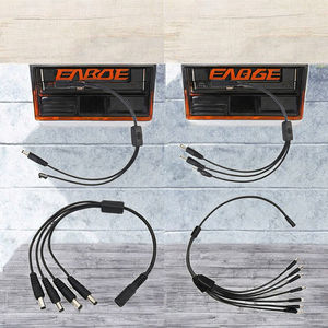 Разветвитель питания <span class=keywords><strong>DC</strong></span>: 1 гнездо (female) на 3 штекера (male), 5.5мм x 2.1мм, 2-жильный, медный проводник, для телекоммуникаций - Product Image 3