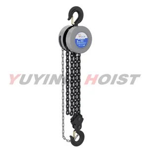 Chain Pulley Block Round Type Manual Chain Hoist 5ton 1ton 2ton 3ton 10ton 20ton 12 Provided Hand Chain Gear