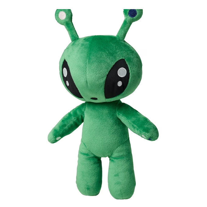2023 Green Alien Plush Toy - Soft and Cuddly Space Buddy