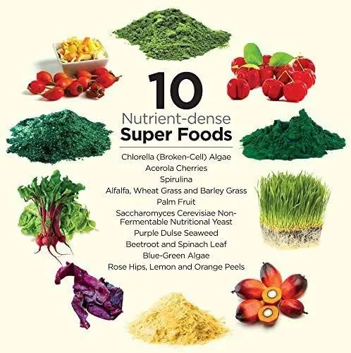 Label pribadi nutrisi organik padat makanan hijau Super suplemen dukungan imun bubuk hijau Super