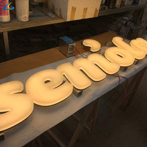 Letreros de logotipo de coche iluminados con LED 3D personalizados, nombre, Letra de canal para empresas, oficinas, parques, taxis, publicidad - Product Image 6