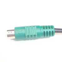 Câble terminal filaire MiNDIN 6P PS2 pour clavier, souris, ordinateur, scanner