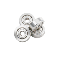 Roulements à billes de précision en acier inoxydable blindés en métal SS6000ZZ à SS6010ZZ pour fours industriels, restaurants, haute précision P0