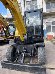 Pelle sur pneus d'occasion de marque coréenne Hyundai 6 tonnes Robex 60W-7 60W-9 60W-9S 4 roues motrices - Product Image 5