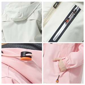 DS2188 2025 Abrigos de escalada de montaña Chaqueta de espuma Chaqueta de lluvia de burbujas para hombre Impermeable Erkek Mont Logotipo personalizado - Product Image 4