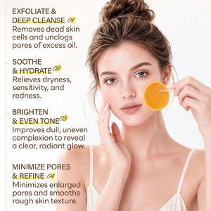 Fabricant en gros OEM/ODM – Lingettes apaisantes et hydratantes à l'extrait de curcuma et à l'acide kojique pour femmes – Tous types de peau – Éclaircissent et exfolient - Product Image 4