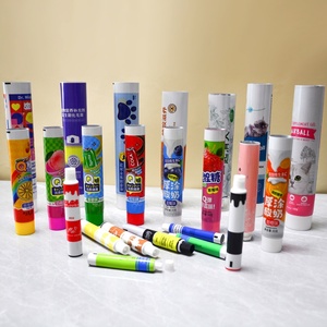 Bán buôn tùy chỉnh tư nhân nhôm-nhựa nắp vặn Bong Bóng Kẹo cao su trái cây và cà phê có hương vị ống kem đánh răng nhai bao bì Ống - Product Image 4