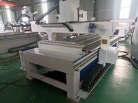 Routeur CNC pour le bois avec changeur d'outils automatique, machine de gravure, de découpe et de sculpture pour le travail du bois, équipement pour meubles et armoires