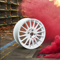 Jantes de rallye Superturismo WRC en alliage d'aluminium forgé à rayons multiples, blanches, 18, 19, 20, 21, 22 pouces, 5x112, 5x114.3, 5x120 pour WRX GTI Cooper S