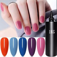 KINNCO Marque Privée 512 Couleurs Gel à Ongles Sans Hema Sans Tpo UV/LED Fournitures Professionnelles Produits OEM Gel UV 1 KG