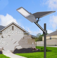 Lampe Solaire Extérieure 100 200 300 500 Watt Led Projecteur Avec Caméra Cctv Solaire Intégré Lampadaire