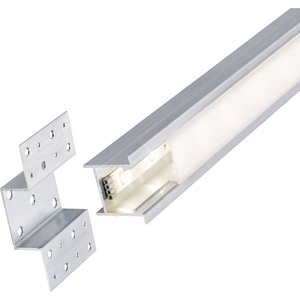 Perfil empotrado para tira LED de 1m, acabado satinado, acero para Paulmann - Product Image 2