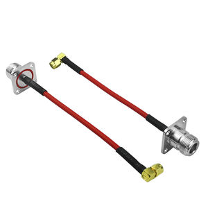 Câble coaxial RF à montage sur bride de type N, rouge, pour équipement de test IoT industriel - Product Image 5