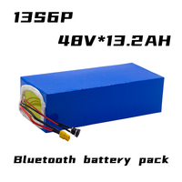 Batterie TS personnalisée pour scooter électrique, voiturette de golf, batterie à dents bleues, batterie lithium-ion 36V, 48V, 52V, 60V, 72V
