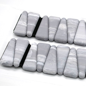 CZFIT Poids de poignet rectangulaires en silicone pour femmes/hommes, sangles de cheville et sacs de sable d'entraînement pour la boxe et le Pilates - Product Image 4