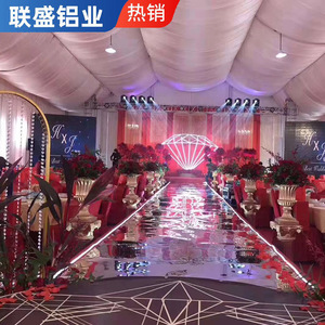 Fabric Draping Wedding <b>Tent</b> Rectangle Traditional <b>Red</b> For - Product Image 5