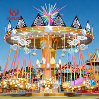 Manège Attrayant Chaise Volante de Carnaval pour Complexes et Plazas – Équipement d'Amusement Extérieur à Grande Échelle
