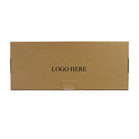 Emballage en carton avec logo personnalisé imprimé pour clavier d'ordinateur, boîte de livraison, 50 pièces