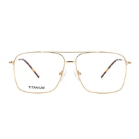 Monturas Ópticas de Titanio Ligeras Unisex 2026, Diseño Moderno y en Oferta, Estilo Memoria 16051