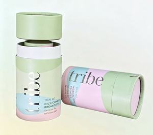 Biodegradable Kraft Paper Tube Custom Packaging <b>Container</b> for Beauty Products <b>Perfume</b> Essential Oil - Product Image 1