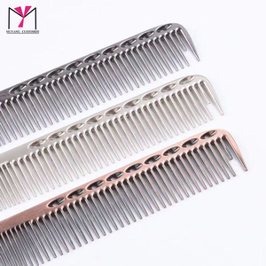 หวีอะลูมิเนียมอวกาศรุ่นใหม่ปี 2026 แปรงหวีผมด้ามยาว รับทำโลโก้ตามสั่ง - Product Image 3