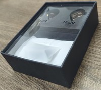 Écouteurs hybrides 10 Unit Hybrid IEM 2DD 8BA avec câble détachable, circum-auriculaires, en métal mat, prise jack 3,5 mm, connecteur 0,78 mm, 106 dB, 220 ohms, 20 20000 Hz, boîte cadeau