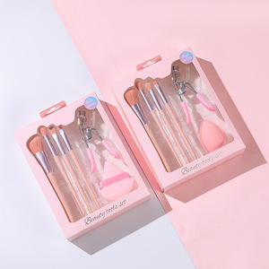 Juego <span class=keywords><strong>de</strong></span> 6 <span class=keywords><strong>brochas</strong></span> <span class=keywords><strong>de</strong></span> <span class=keywords><strong>maquillaje</strong></span>, corrector, rubor, sombra <span class=keywords><strong>de</strong></span> ojos, rizador <span class=keywords><strong>de</strong></span> pestañas, esponja <span class=keywords><strong>de</strong></span> belleza, herramientas <span class=keywords><strong>de</strong></span> <span class=keywords><strong>maquillaje</strong></span> - Product Image 3