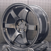 Rimsprint TE37 SAGA S-PLUS Geschmiedete Leichtmetallfelgen 16-22 Zoll 5x112 5x114.3 für Xpeng G6 Skoda Elroq Tesla Model Y Kia Niro EV