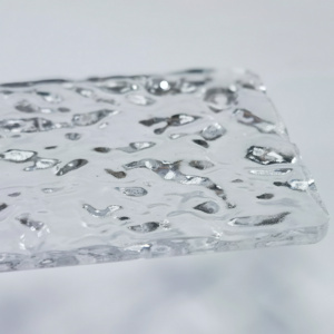 Hoja acrílica en relieve con textura de panel de plástico decorativo esmerilado para pared divisoria hoja acrílica texturizada - Product Image 5