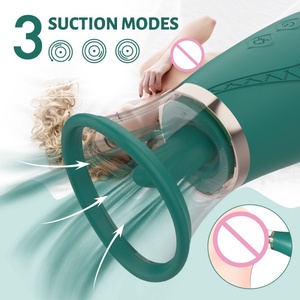 Vibrateur Suceur Clitoridien et Mamelonnaire pour Femme, Jouet Sexuel Vibrant en Silicone, Masseur Électrique à Vibration <span class=keywords><strong>Intense</strong></span> – Nouveauté Promotionnelle - Product Image 3