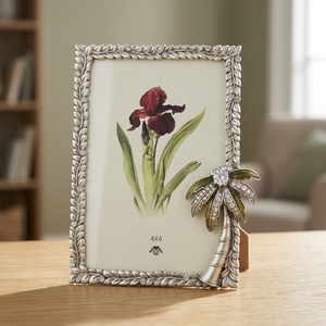 Digital Photo <b>Pictures</b> <b>Frame</b> Zinc Alloy Green 4x6 Inches - Product Image 3