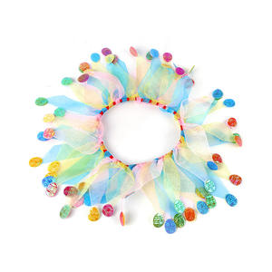 Fournitures pour animaux de compagnie en gros Pâques Noël <span class=keywords><strong>Clown</strong></span> Costume Collier Bavoir Collier pour animaux de compagnie Vacances décoratives pour chien - Product Image 6