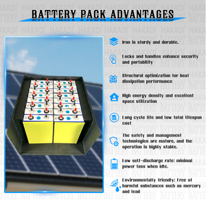 Paquete <span class=keywords><strong>de</strong></span> Baterías HAKADI 51.2V 105AH LFP, Paquete <span class=keywords><strong>de</strong></span> 48V con Celdas EVE LF105A Grado A, BMS <span class=keywords><strong>de</strong></span> 100A, Más <span class=keywords><strong>de</strong></span> 4000 Ciclos, para Almacenamiento <span class=keywords><strong>de</strong></span> Energía en el Hogar - Product Image 5