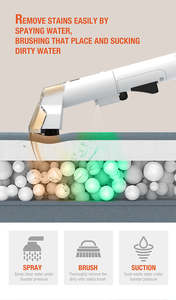 Nettoyeur de taches portatif HY-CW pour les taches sur les canapés et les odeurs textiles des coussins - Technologie cyclonique avec filtre HEPA portable - Product Image 6