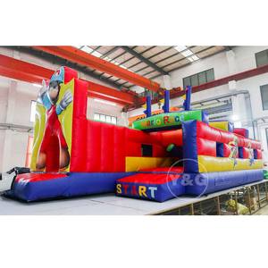 Parcours d'obstacles gonflable Y&G <span class=keywords><strong>Mario</strong></span>, château gonflable commercial, aire de jeux gonflable, parcours d'obstacles gonflable pour enfants - Product Image 4